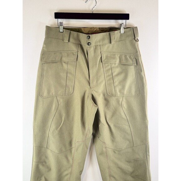 Rossignol Gore Tex Womens Ski Pants Brown Ankle Zip Waterproof Snowboard Large - Picture 7 of 12